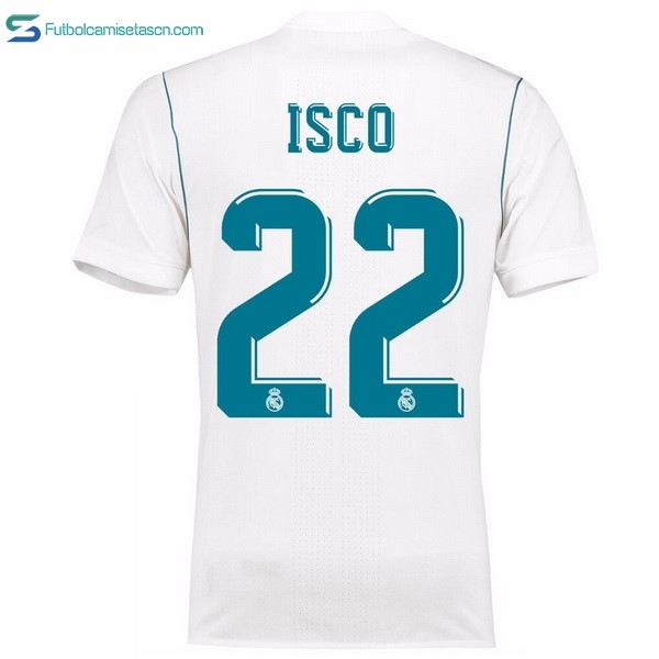 Camiseta Real Madrid 1ª Isco 2017/18
